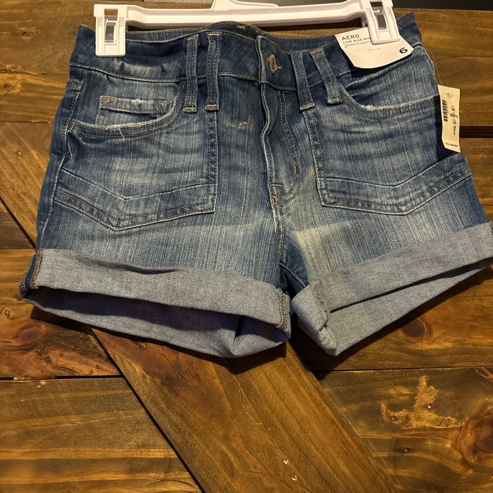 Aeropostale Classic Blue Jean Shorts